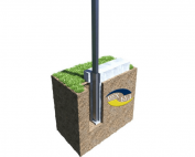 Стовп металевий для паркану 14 ¦¦¦ ¦ ¦¦¦¬ ¦ ¦ ¦¬¦ ¦ ¦ ¦¬TП 2