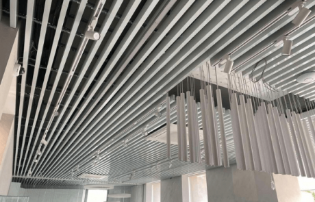 Кубоподібна стеля для салону "ЛюксОптика" в Одесі 4