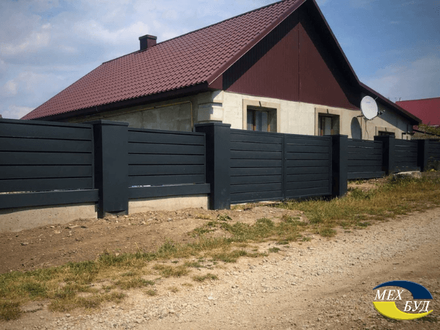 Ограждение Ромбо в Хмельницкой области 3