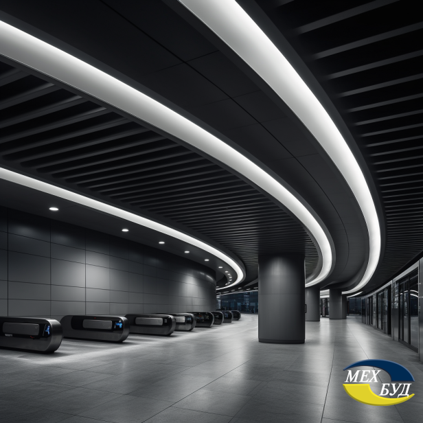 Кубоподібні Стелі в Комерційних Просторах 2024 2 zovmarketing A ceiling design in an underground tunnel that sho f5aa4938 3e61 4e05 a158 f070299bfafe