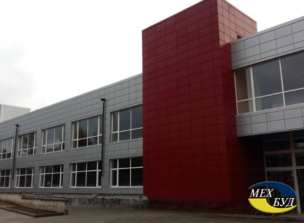 Касетний фасад від заводу Мехбуд 3