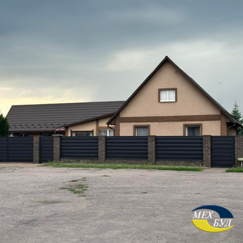 Ограждение Горизонт односторонний в Киевской области 3