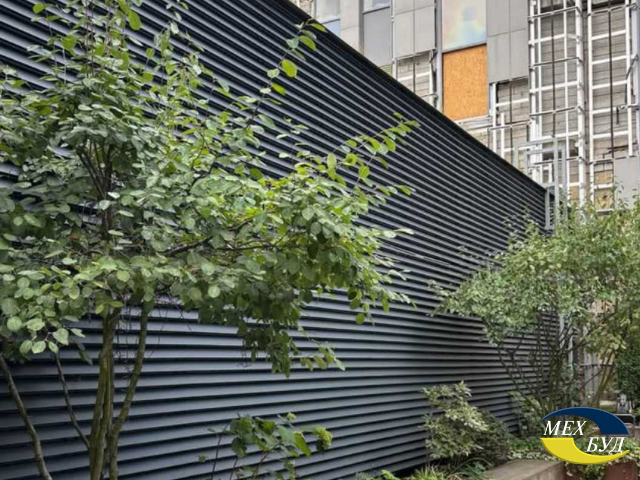 Фасад Жалюзи Стандарт на гребенке для БЦ Торонто 3 facade 1