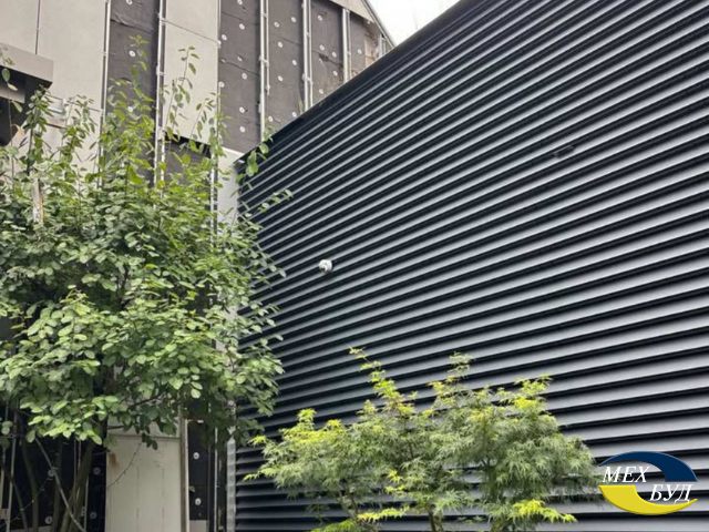 Фасад Жалюзи Стандарт на гребенке для БЦ Торонто 6 facade 5