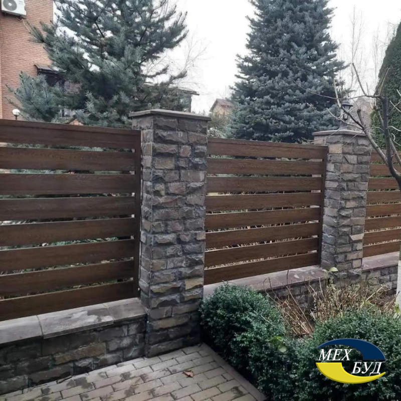 Забор Полисад в Киевской области 2 polisad 2