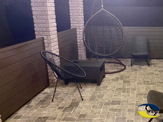 Огорожа Ромбо Light для тераси 3 rombo 2