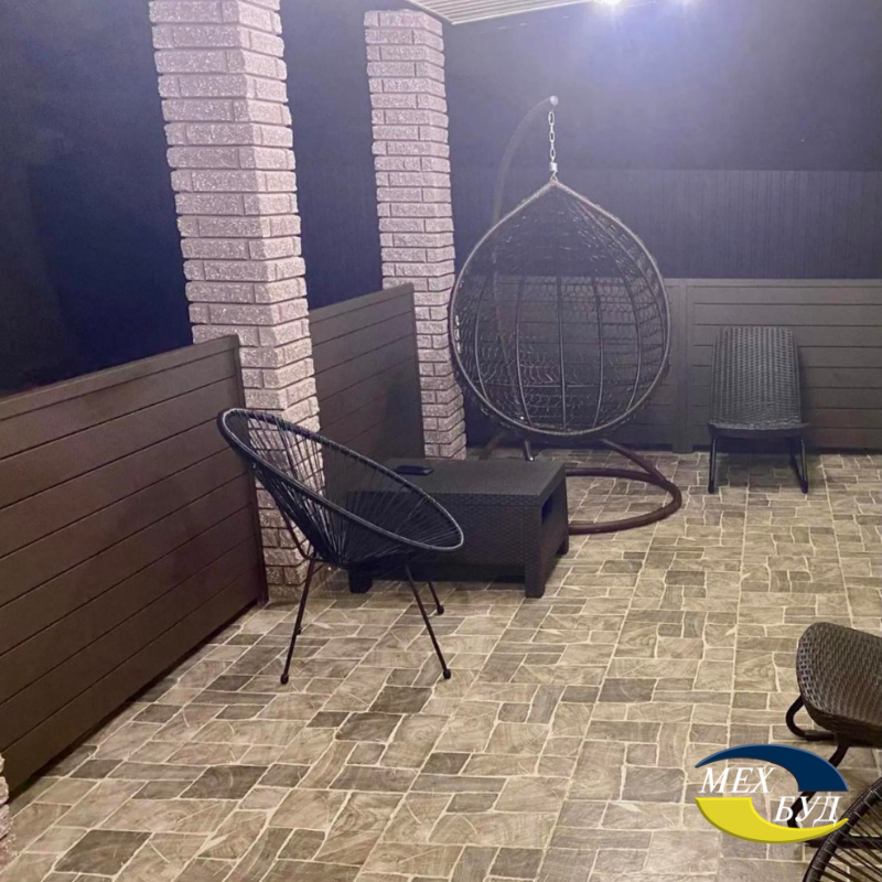 Огорожа Ромбо Light для тераси 2 rombo 3