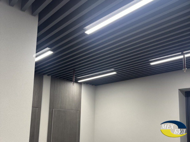 Кубообразный потолок для офисного здания в Киеве 3 kub 1