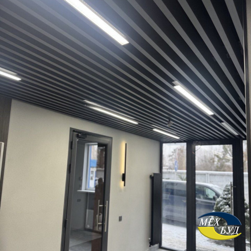 Кубообразный потолок для офисного здания в Киеве 2 kub 5